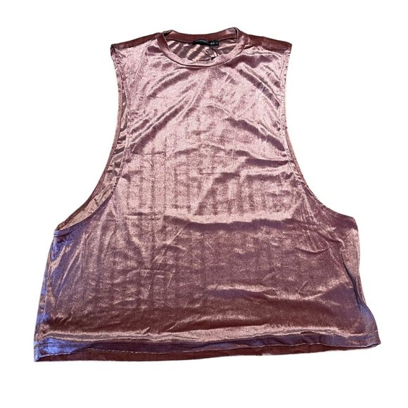 Super Soft Velour Tank Top - Picture 4 of 5